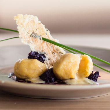 Bildmotiv für CAMBOZOLA Polenta-Gnocchi mit Radicchio-Marmelade